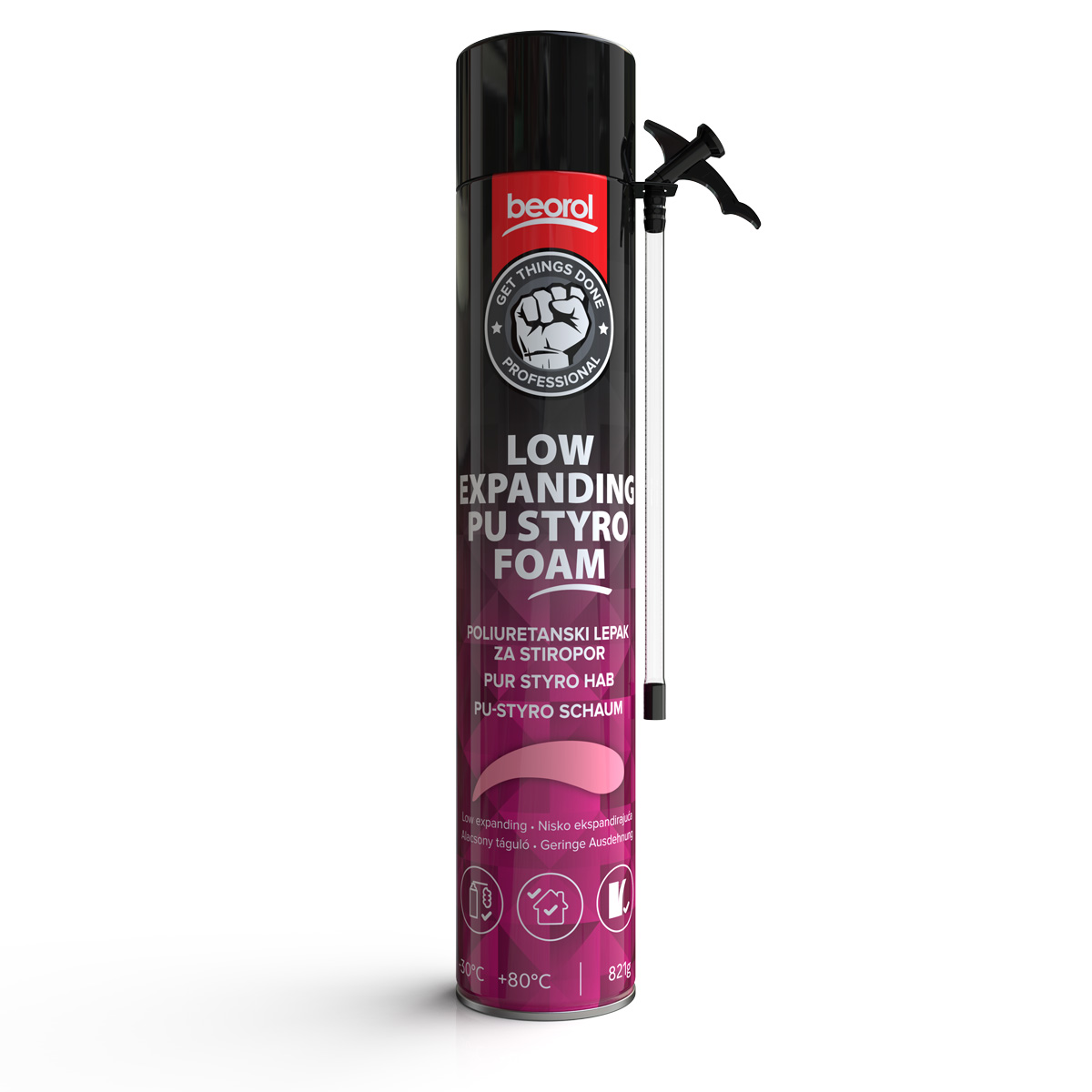 PU lepak za stiropor u spreju, 750ml 