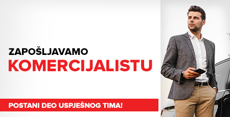 Komercijalista - Novi konkurs za zaposlenje