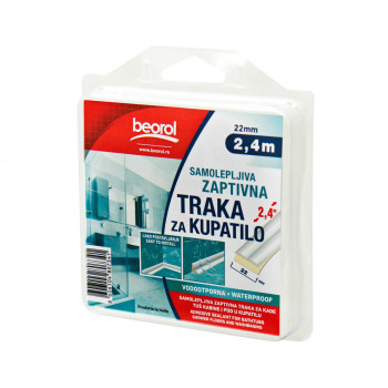 Samoljepljiva zaptivna traka za kupatilo 22mm x 2.4m 