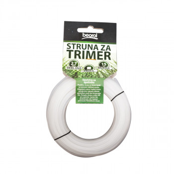 Struna za trimer kvadratna 2.7mm x 15m 
