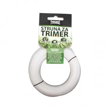 Struna za trimer kvadratna 2.7mm x 15m 