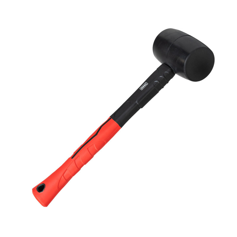 Čekić gumeni fiber drška 450g 