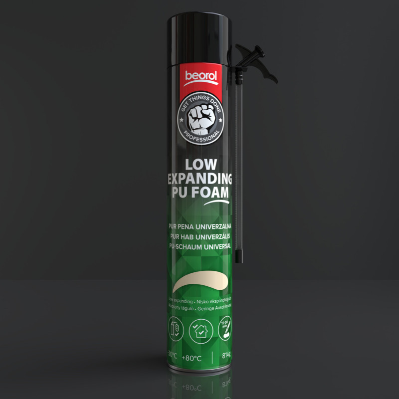 Pur pjena nisko ekspandirajuća u spreju, 750ml 